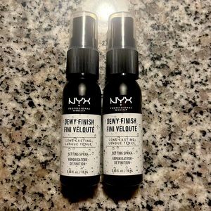 Mini Dewy Finish Setting Spray- 2 Pack